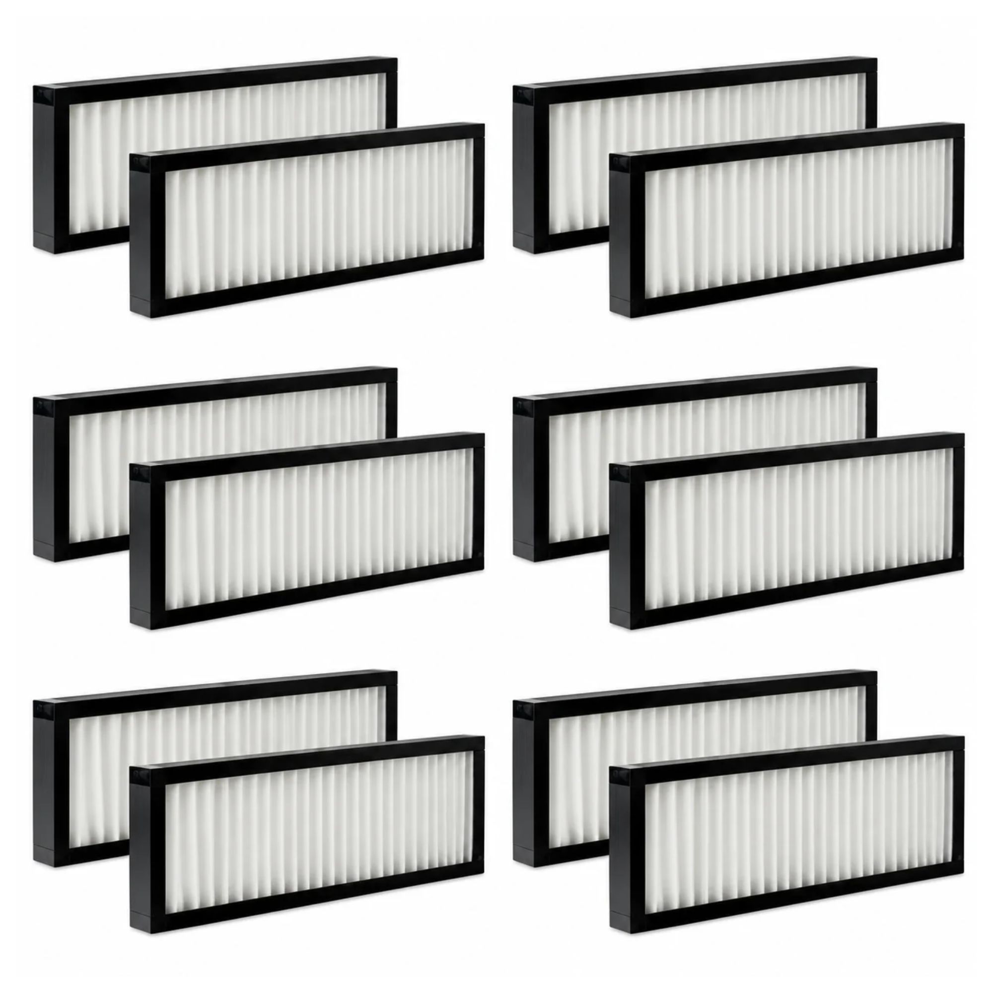 G4 standardfiltersæt til Dantherm HCH 8 & Danfoss Air A3 (209x640x48mm) - 12 stk. (6 sæt)