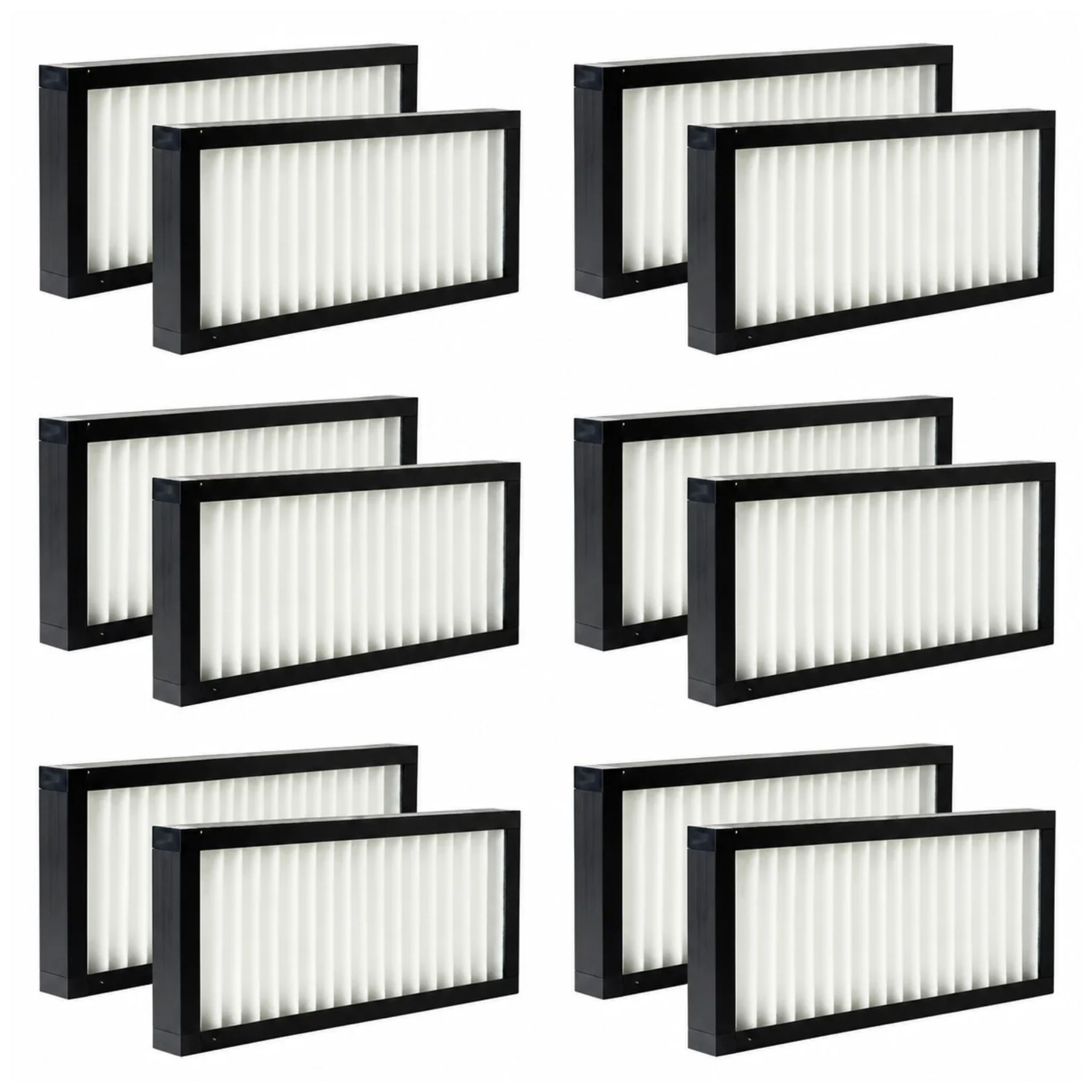 G4 standardfiltersæt til Dantherm HCV 3, HCV 4 & Danfoss W1 (164x289x48mm) - 12 stk. (6 sæt) G4 standardfiltersæt til Dantherm HCV 3, HCV 4 & Danfoss W1 (164x289x48mm) - 12 stk. (6 sæt)