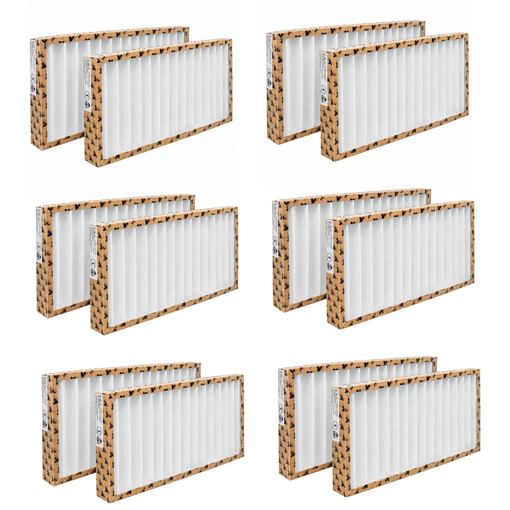 G4 standardfiltersæt til Dantherm HCV 400 (398x199x46mm) - 12 stk. (6 sæt)