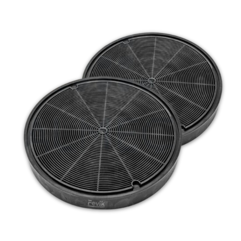 Ø195mm Emhætte-kulfiltersæt til AEG / Electrolux / BEKO - 2 stk