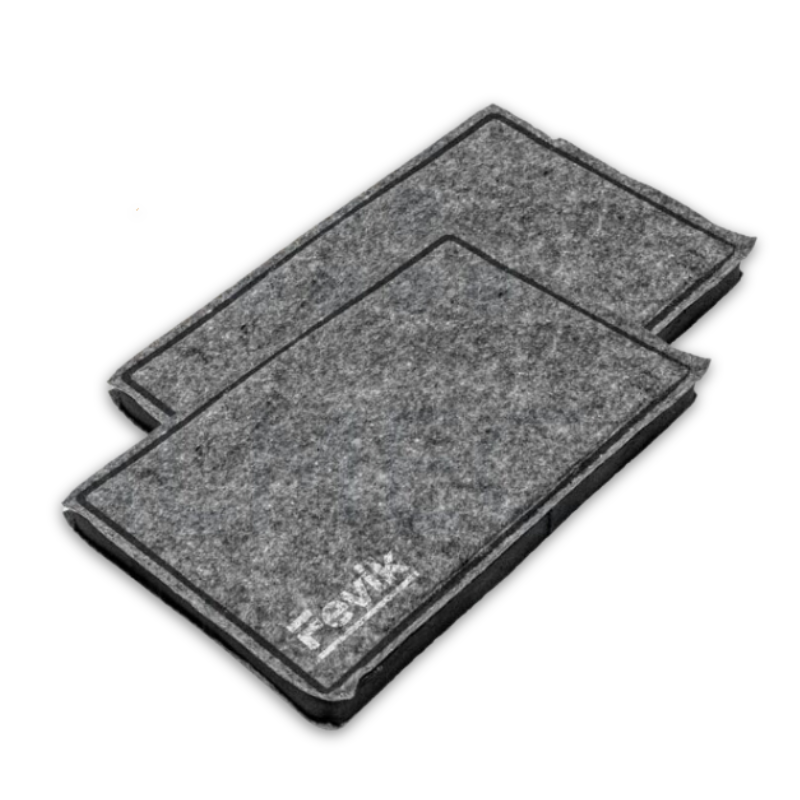 Emhætte-kulfiltersæt til Miele DKF19-1 (242x150x20mm) - kompatibel Emhætte-kulfiltersæt til Miele DKF19-1 (242x150x20mm) - kompatibel