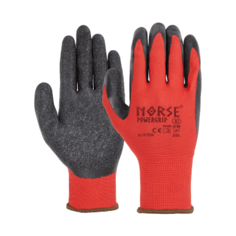 Universal Arbejdshandsker | Powergrip – Rød