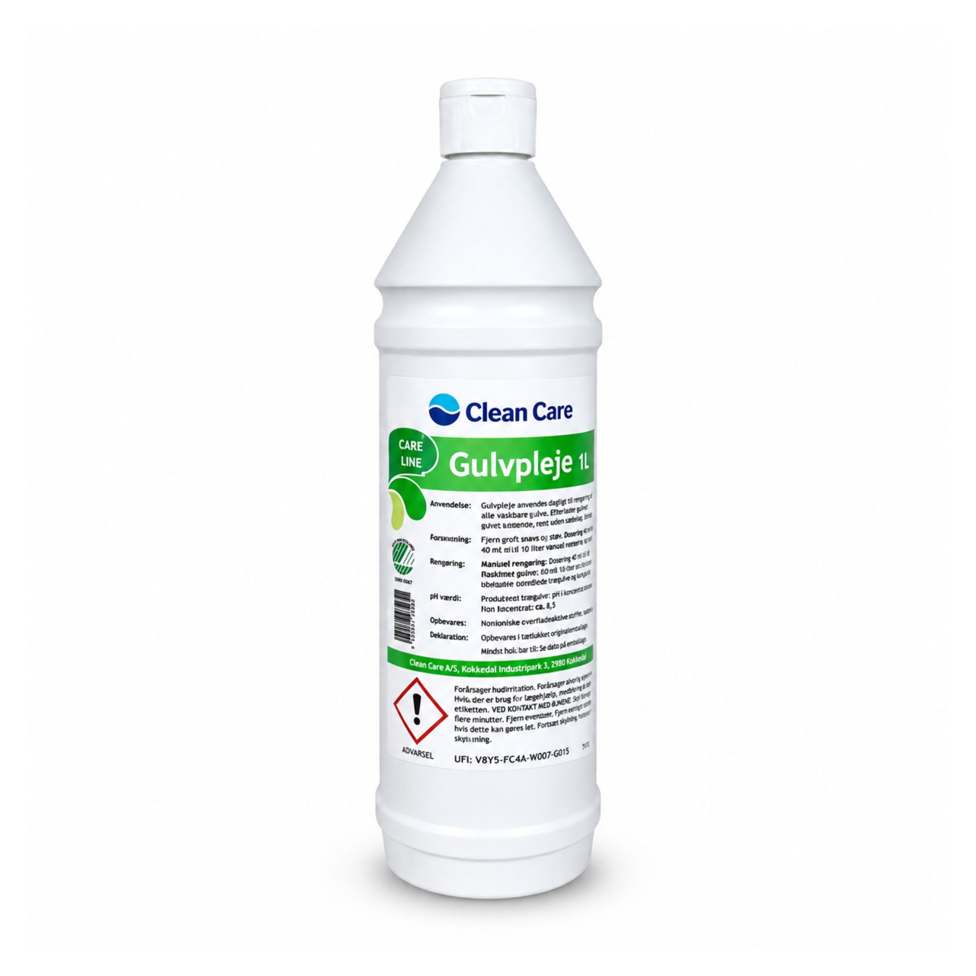 Gulvpleje u/voks PLUS 2i1 - 1 Liter. Gulvpleje u/voks PLUS 2i1 - 1 Liter.